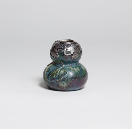 Pierre-Adrien Dalpayrat Vase with Silver Mount 2