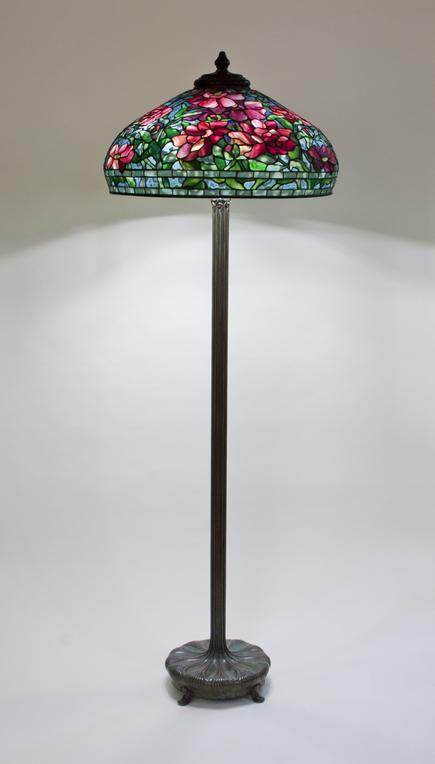 Tiffany Studios Peony Junior Floor Lamp 1