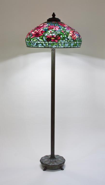 Tiffany Studios Peony Junior Floor Lamp 2