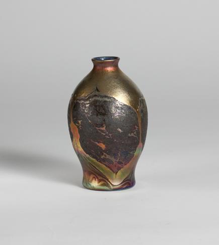 Tiffany Favrile Glass <br> Decorated Cypriote Vase 3