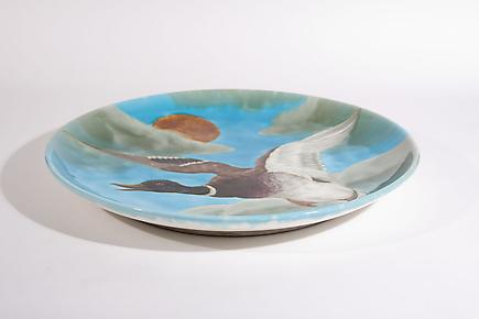 Theodore Deck and Ernest Carrière <br> Ceramic Charger 2
