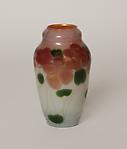 Tiffany Favrile Glass <br> Decorated Paperweight Vase