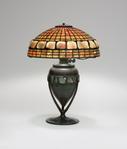 Tiffany Studios <br> Dichroic Turtle Back Table Lamp