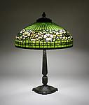 Tiffany Studios <br> Dogwood Border Table Lamp