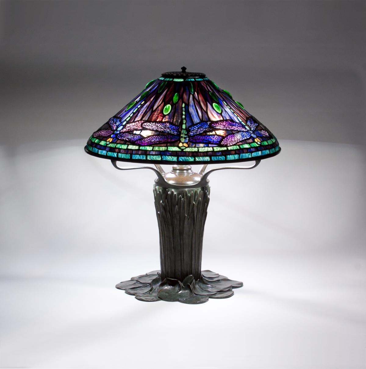 Tiffany Studios Dragonfly Table Lamp 2