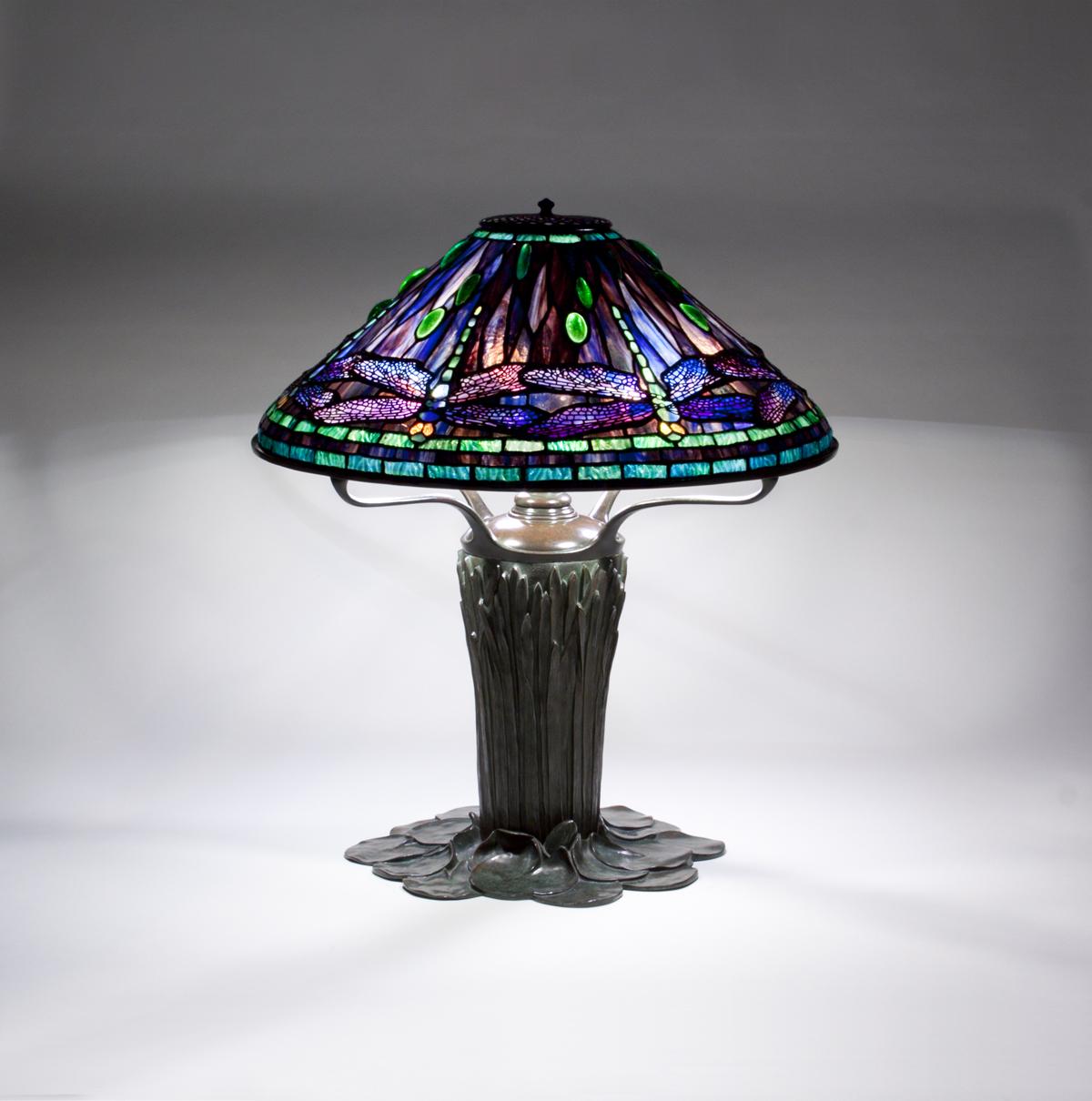 Tiffany Studios Dragonfly Table Lamp 3