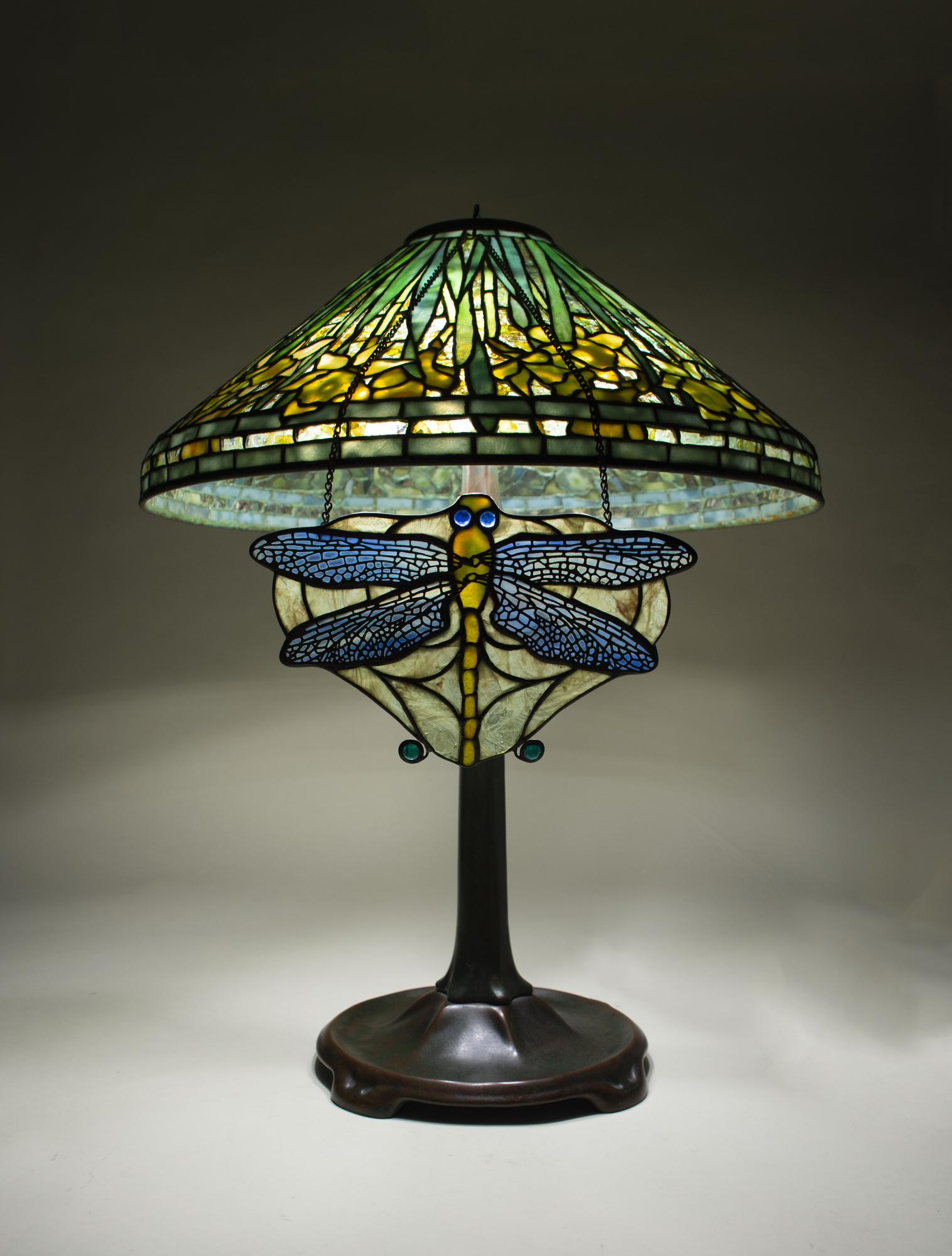 Tiffany Studios Dragonfly Lamp Screen 2