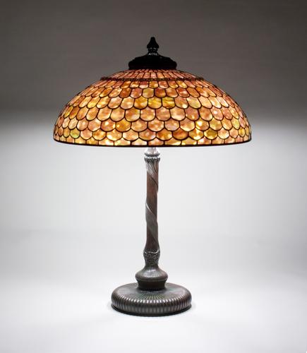 Tiffany Studios Fish Scale Table Lamp 1