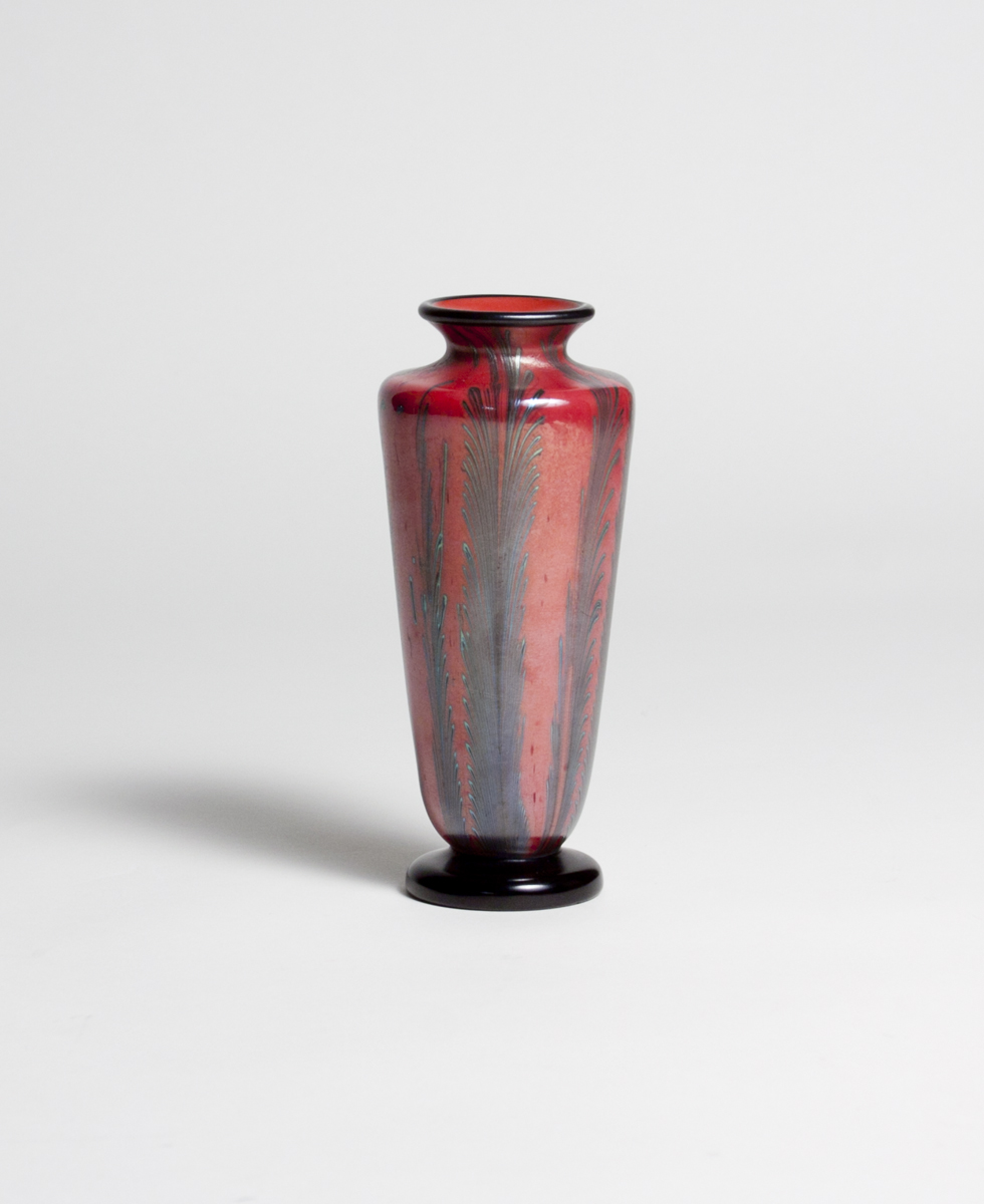 Tiffany Favrile Glass Decorated Vase 2