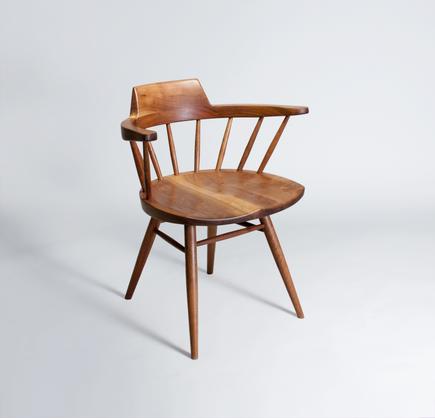 George Nakashima <br> Conoid Desk and Arm Chair 3
