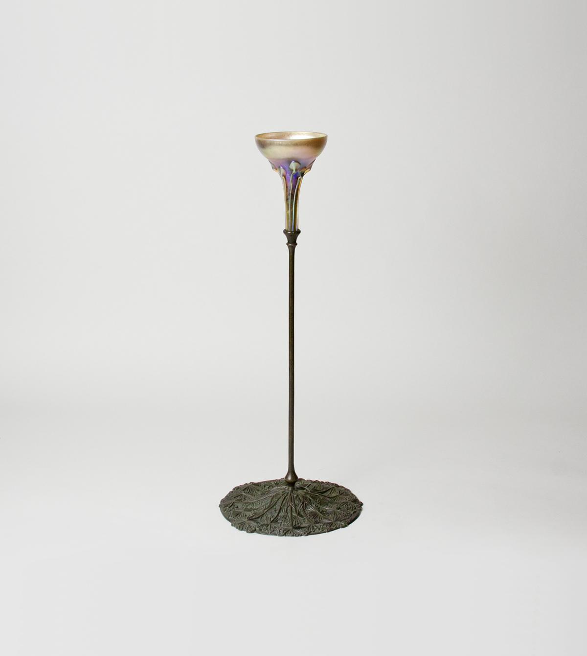 Tiffany Studios Queen Anne's Lace Candlestick 1
