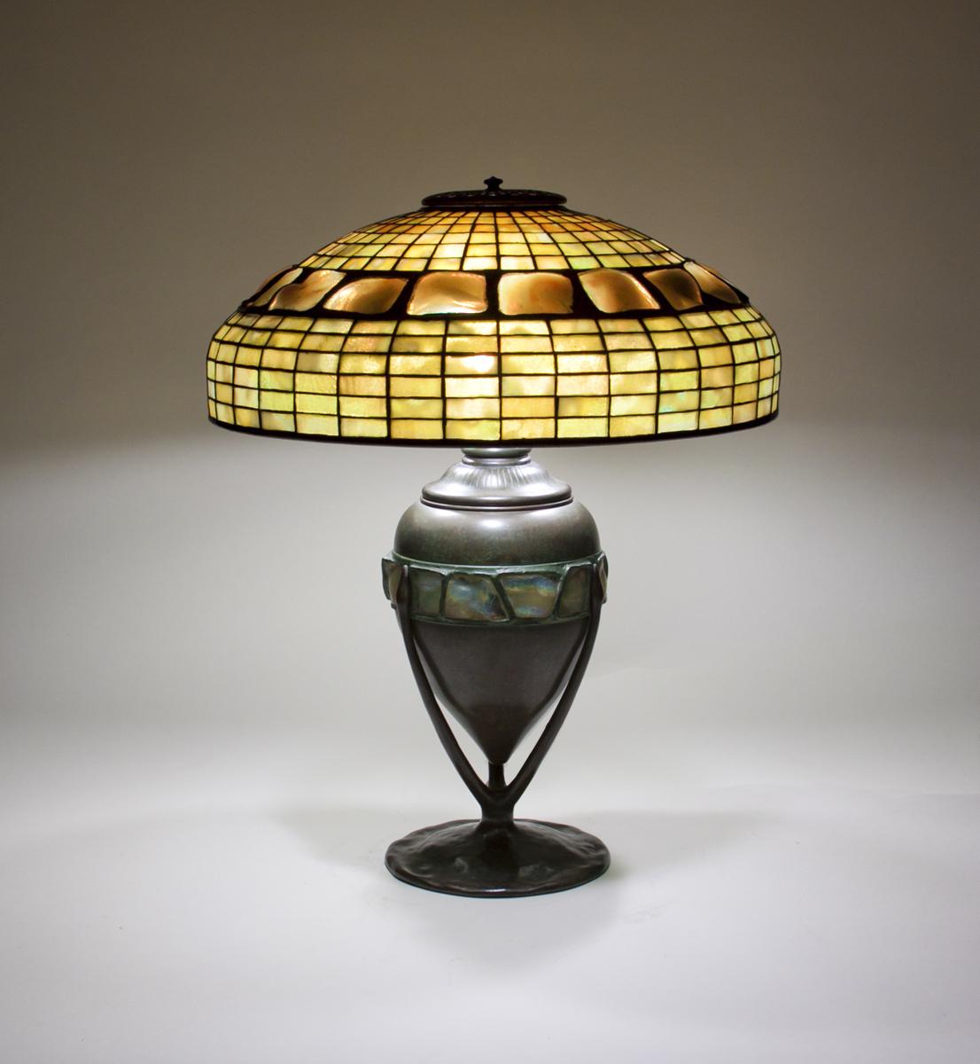 Tiffany Studios Turtle Back Table Lamp 1