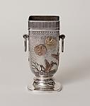 Gorham Co. <br> Silver and Mixed Metal Vase