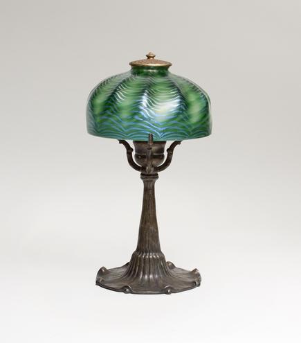 Tiffany Studios <br> Blown Glass Desk Lamp 1