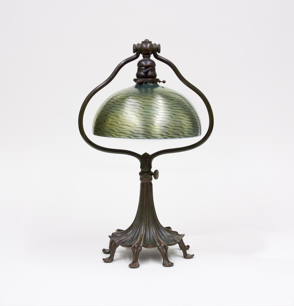 Tiffany Studios Harp Desk Lamp 2