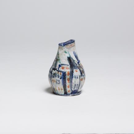 Gudrun Baudisch Vase with Cityscape Motif 2