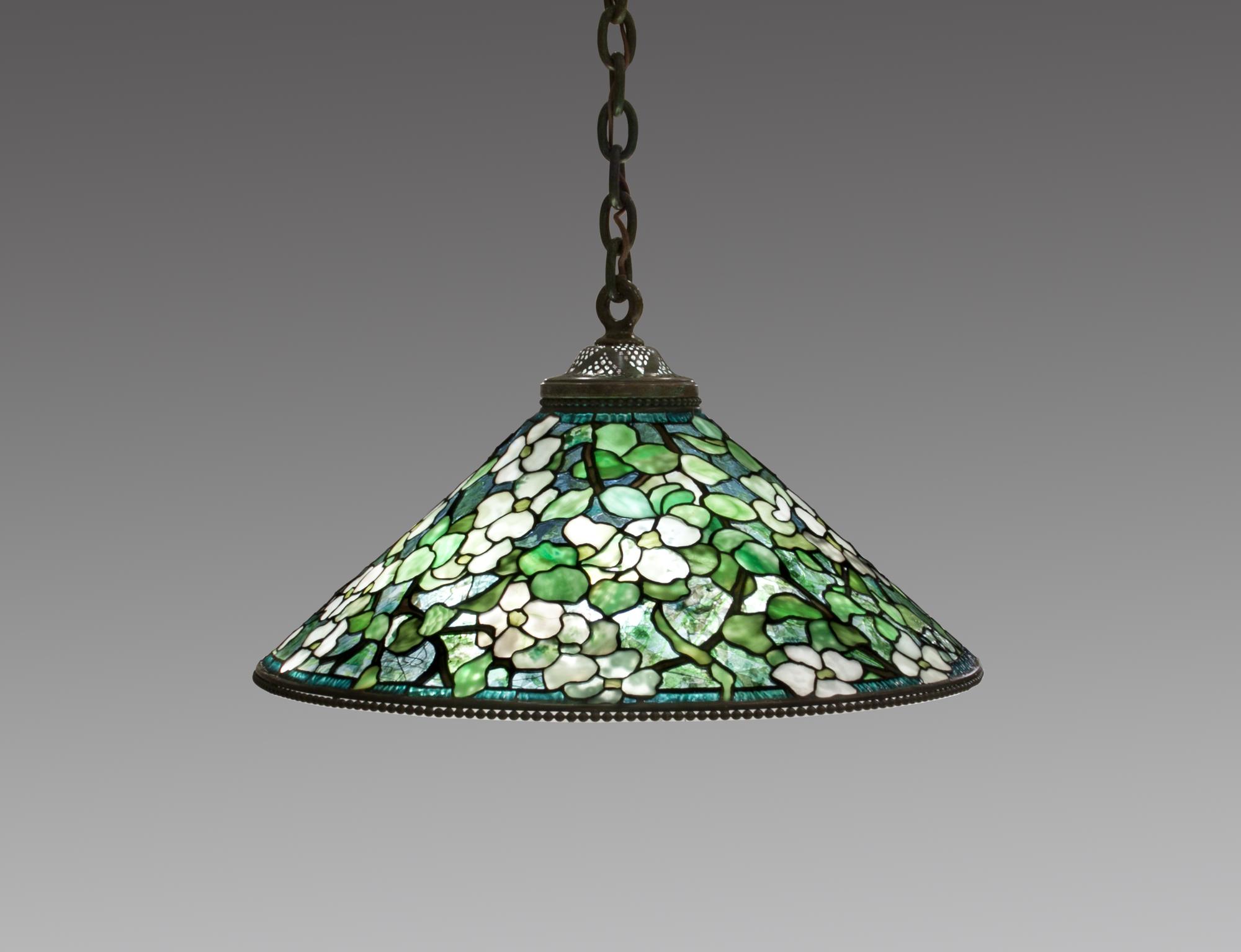 Tiffany Studios Hanging Dogwood Shade 1