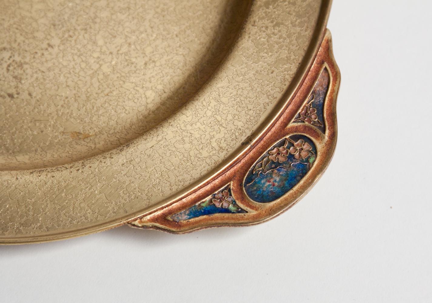 Louis C. Tiffany Furnaces Calling Card Tray 2