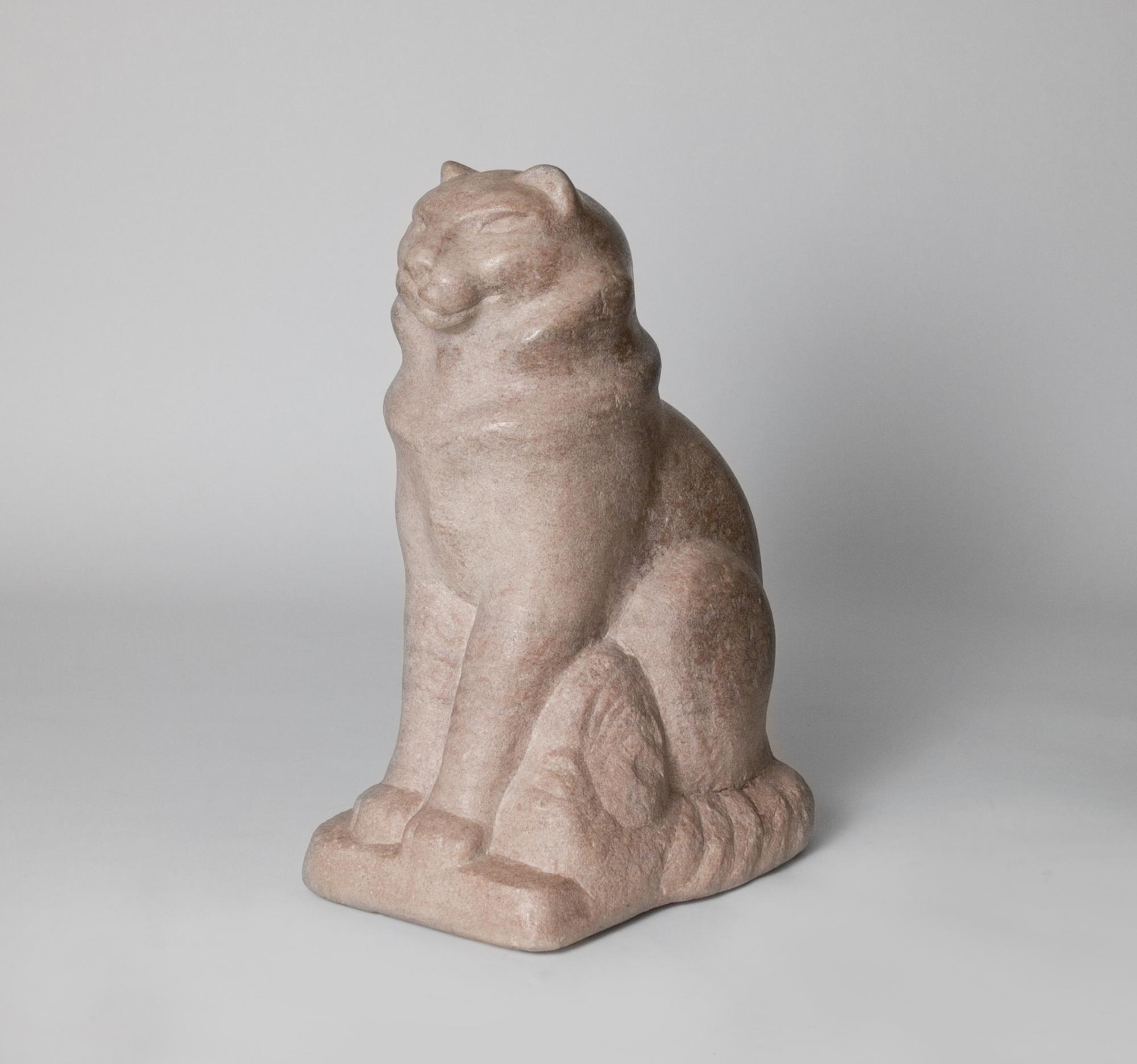 William Zorach Seated Cat (Tooky) 1