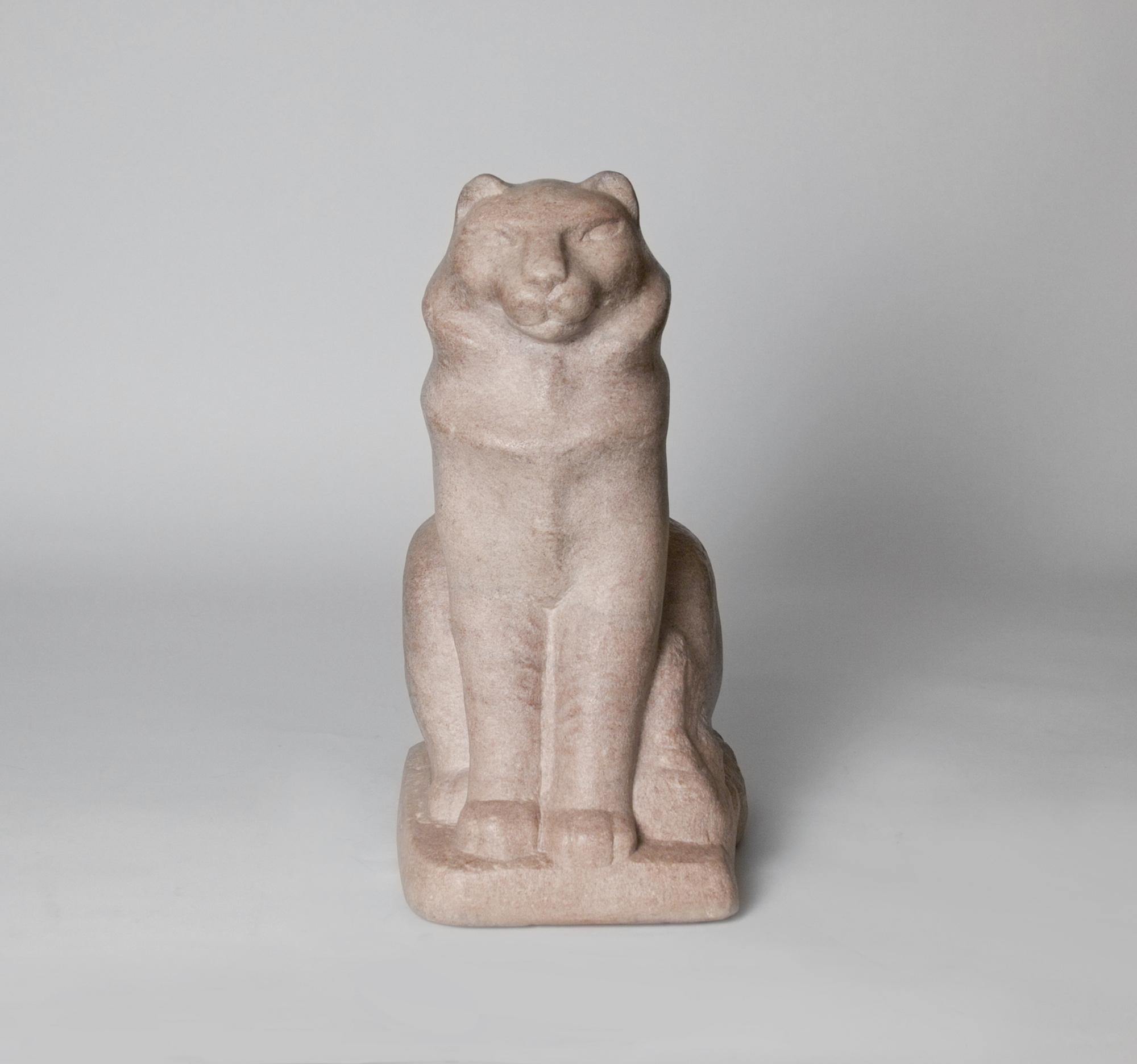 William Zorach Seated Cat (Tooky) 2