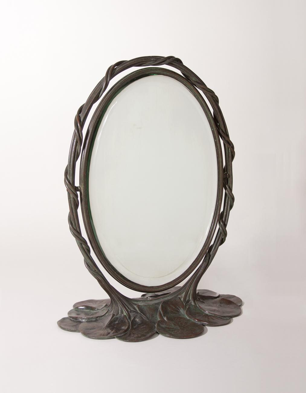 Tiffany Studios Lily Pad Mirror 1