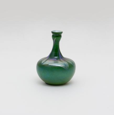 Tiffany Favrile Glass Decorated Cabinet Vase 2