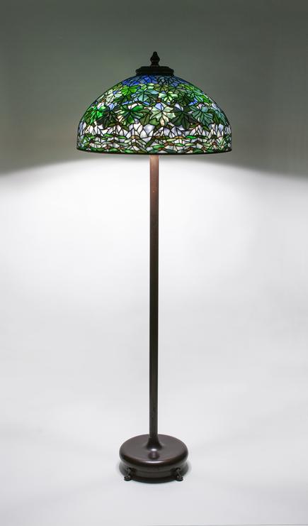 Tiffany Studios Maple Leaf Junior Floor Lamp 1