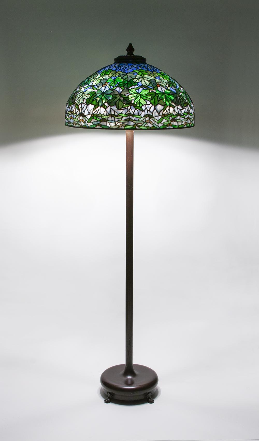 Tiffany Studios Maple Leaf Junior Floor Lamp 2