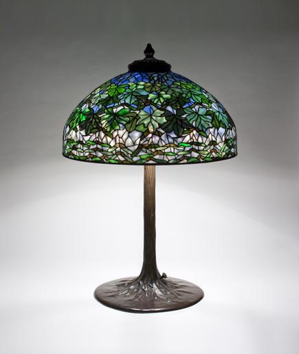 Tiffany Studios Maple Leaf Table Lamp 1