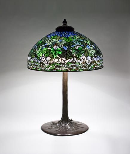 Tiffany Studios Maple Leaf Table Lamp 2