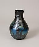 Tiffany Favrile Glass <br>Vase with Leaf Decoration