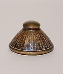 Tiffany Studios <br> Mosaic Inkwell