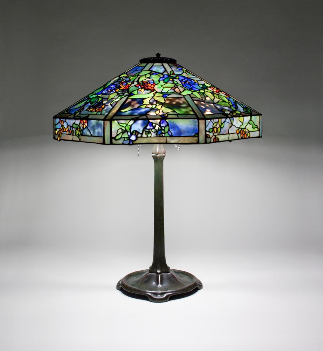 Tiffany Studios October Nightshade Table Lamp 1