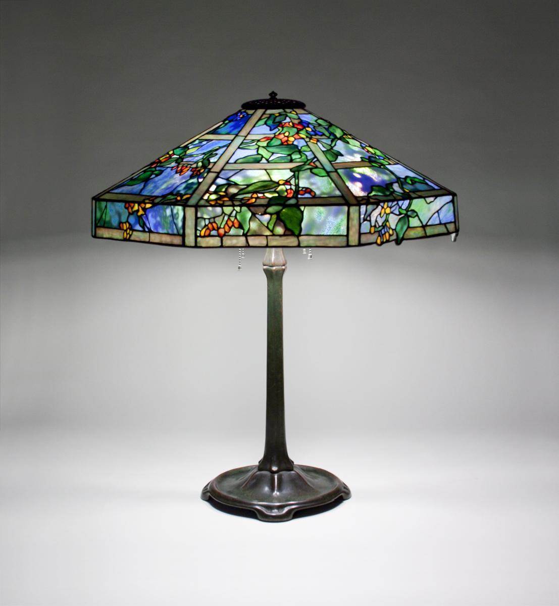 Tiffany Studios October Nightshade Table Lamp 2