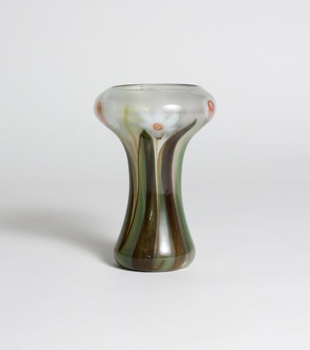 Tiffany Favrile Glass <br> Paperweight Vase 1