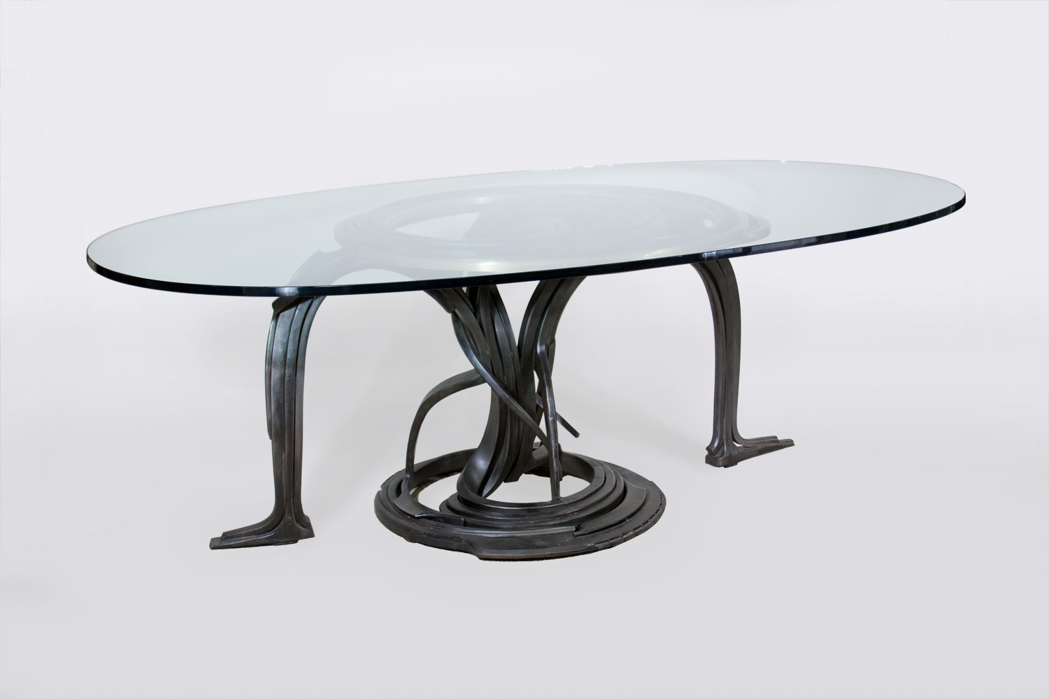 Albert Paley Forged Steel Dining Table 1