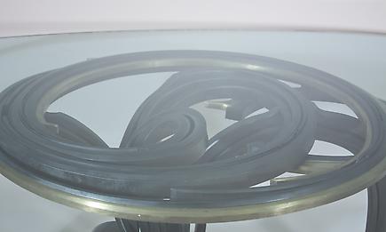 Albert Paley Forged Steel Dining Table 2