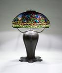 Tiffany Studios <br> Rare Peacock Table Lamp