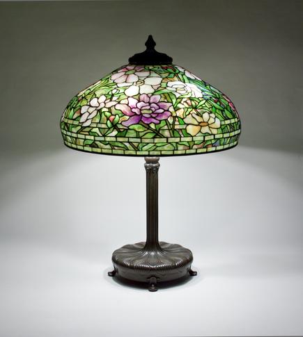 Tiffany Studios Peony Table Lamp 3