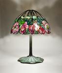 Tiffany Studios <br> Rare <i>Lotus </i> Lamp