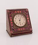 Tiffany Studios <br> Enameled Desk Clock