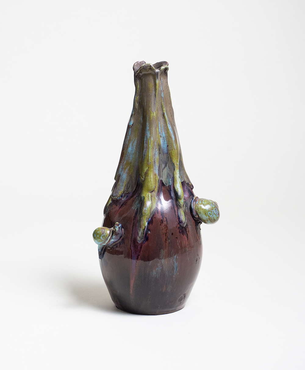 Alfred Renoleau Vase with Snails 1