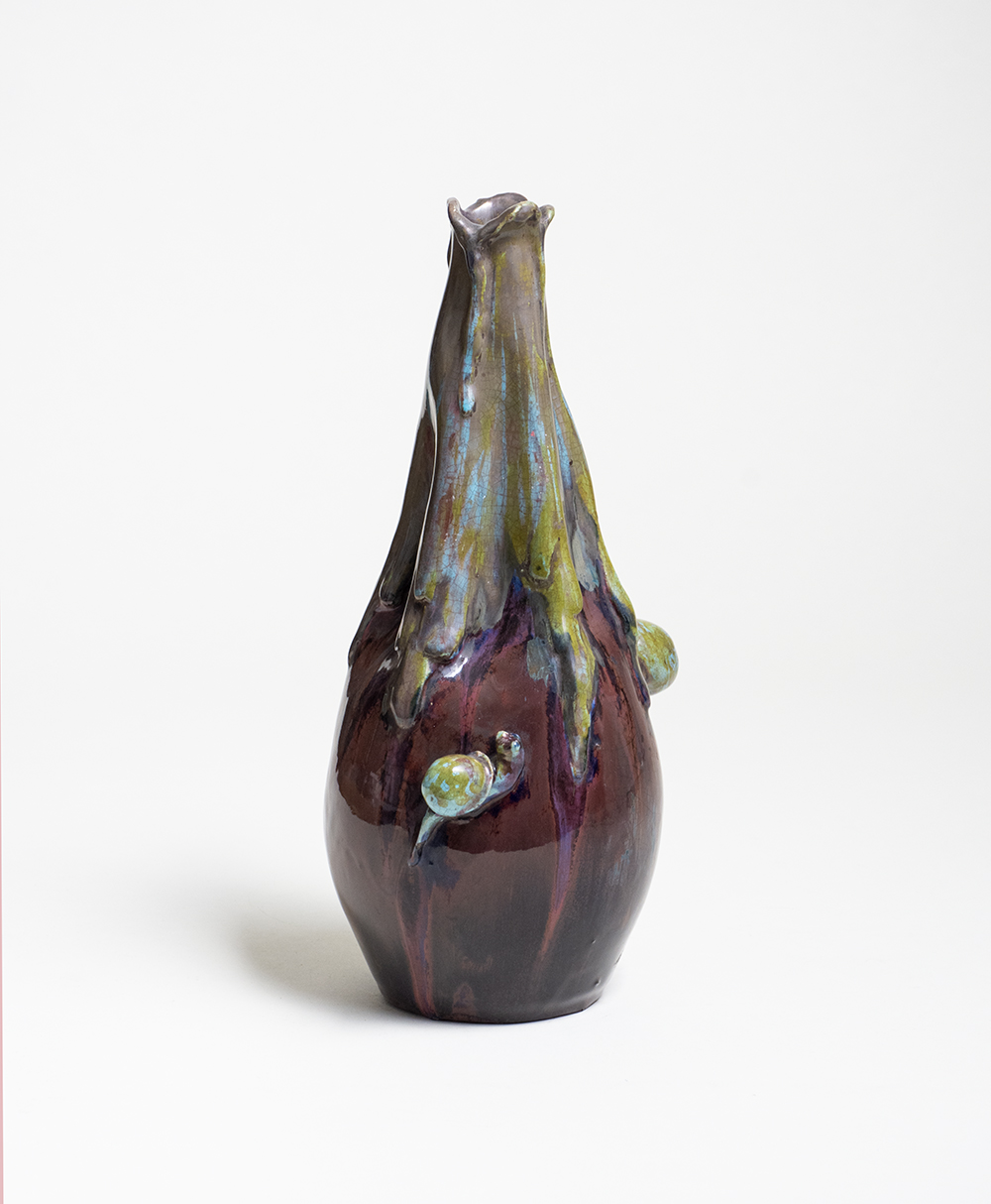 Alfred Renoleau Vase with Snails 2