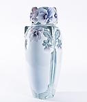 Rorstrand  <br>Monumental Vase Modeled with Pansies