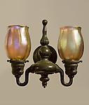 Tiffany Studios <br> Set of Four Double Sconces
