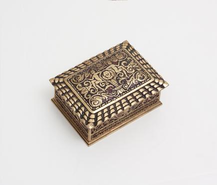 Tiffany Studios <br> 'Spanish' Utility Box 1