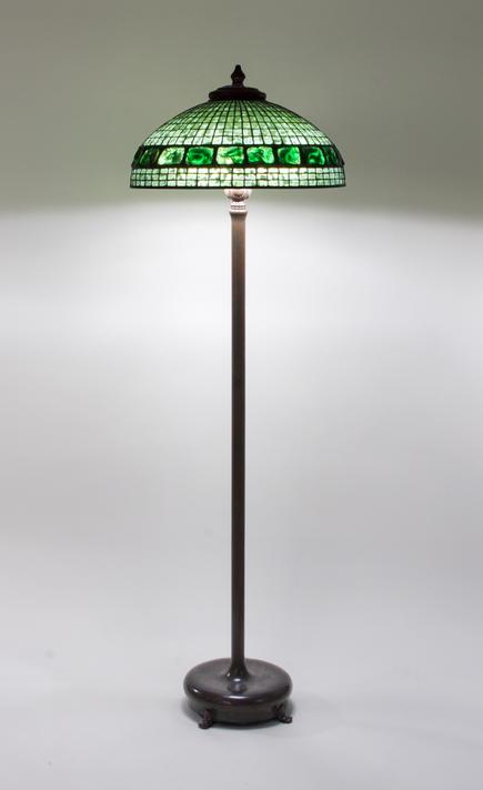 Tiffany Studios <br> Turtle Back Floor Lamp 1