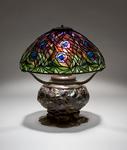 Tiffany Studios <br> Peacock Table Lamp