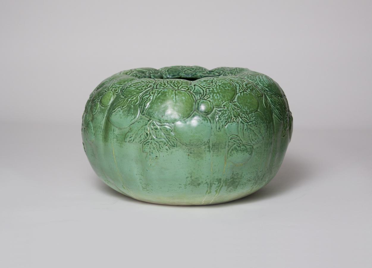 Tiffany Studios Favrile Pottery Bowl with Tomatoes 2
