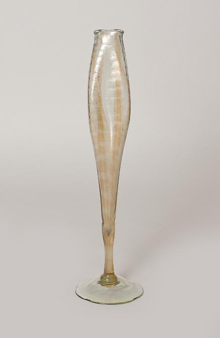 Tiffany Favrile Glass Early Flower Form Vase 2